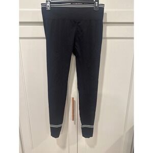 Gymshark Black Leggings contrast seamless L Activewear Athleisure Sporty Women